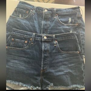 Bundle 3 pairs Levi’s Jean Shorts. All worn gently and minimally
